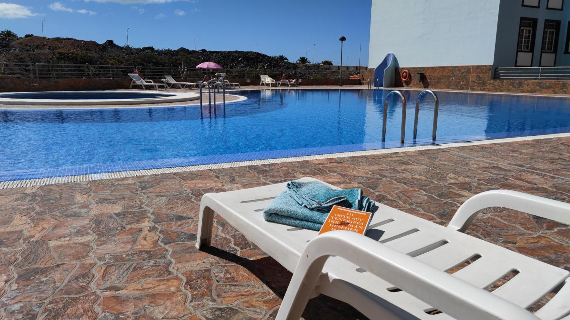 Huebsche Ferienwohnung Mit 2 Schlafzimmern, Pool Und Wlan, Strandnaehe Callao Salvaje Ngoại thất bức ảnh